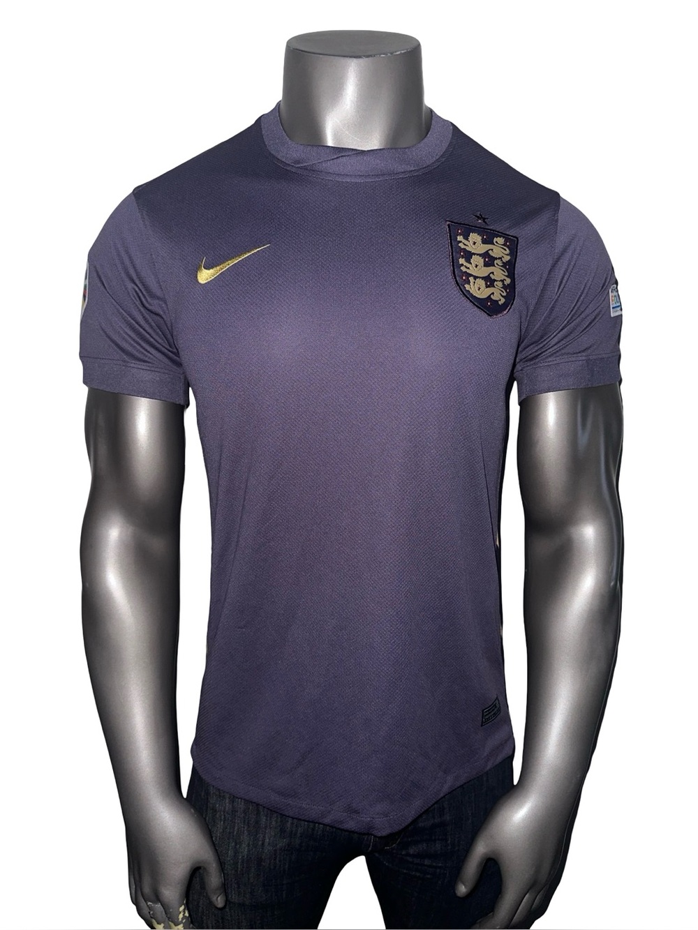 Nike Dri-Fit England UEFA Euro 2024 Men’s Large Away Soccer Jersey Purple